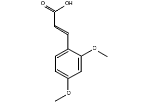 3-(2,4-Dimethoxyphenyl)acrylic acid, 6972-61-8, undefined, 
