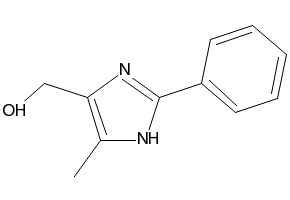 4-Hydroxymethyl-5-methyl-2-phenylimidazole, 13682-32-1, undefined, 