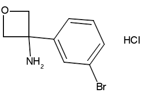 3-(3-Bromophenyl)oxetan-3-amine hydrochloride, 1332765-79-3, undefined, 