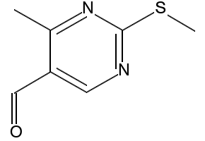 4-Methyl-2-(methylthio)pyrimidine-5-carbaldehyde, 84755-30-6, undefined, 