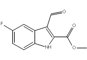 methyl 5-fluoro-3-formyl-1H-indole-2-carboxylate, 843629-51-6, undefined, 