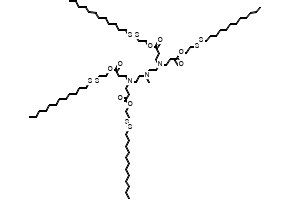 Tetrakis(2-(dodecyldisulfaneyl)ethyl) 3,3',3'',3'''-(((methylazanediyl)bis(ethane-2,1-diyl))bis(azanetriyl))tetrapropionate