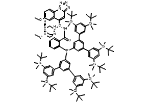 2-(Bis(3,3'',5,5''-tetrakis(tert-butyldimethylsilyl)-[1,1':3',1''-terphenyl]-5'-yl)phosphanyl)-N-((R)-((1S,2R,4S,5R)-5-ethylquinuclidin-2-yl)(7-methoxytetrazolo[1,5-a]quinolin-5-yl)methyl)benzamide