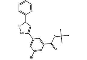 tert-Butyl 3-bromo-5-(5-(pyridin-2-yl)-4,5-dihydroisoxazol-3-yl)benzoate, 1149752-68-0, undefined, 