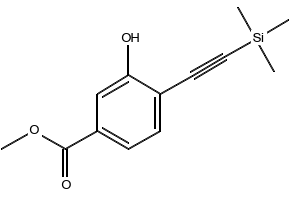 Methyl 3-hydroxy-4-((trimethylsilyl)ethynyl)benzoate, 478169-68-5, undefined, 