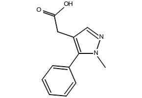 2-(1-Methyl-5-phenyl-1H-pyrazol-4-yl)acetic acid, 1785564-92-2, undefined, 