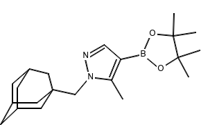 1-(Adamantan-1-ylmethyl)-5-methyl-4-(4,4,5,5-tetramethyl-1,3,2-dioxaborolan-2-yl)-1H-pyrazole, 1430845-70-7, undefined, 