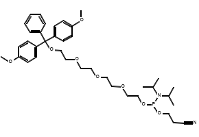 1,1-Bis(4-methoxyphenyl)-1-phenyl-2,5,8,11-tetraoxatridecan-13-yl (2-cyanoethyl) diisopropylphosphoramidite, 158041-83-9, undefined, 