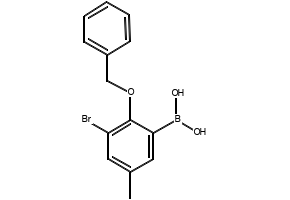 (2-(Benzyloxy)-3-bromo-5-methylphenyl)boronic acid, 870777-20-1, undefined, 