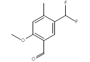 5-(Difluoromethyl)-2-methoxy-4-methylbenzaldehyde, 2091682-30-1, undefined, 