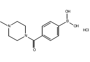 (4-(4-methylpiperazine-1-carbonyl)phenyl)boronic acid hydrochloride, 913835-43-5, undefined, 