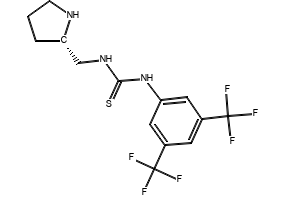 (S)-1-(3,5-Bis(trifluoromethyl)phenyl)-3-(pyrrolidin-2-ylmethyl)thiourea, 904928-30-9, undefined, 