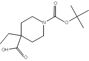 1-(tert-Butoxycarbonyl)-4-ethylpiperidine-4-carboxylic acid, 188792-67-8, undefined, 