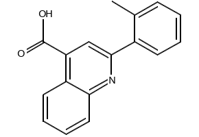 2-(O-tolyl)quinoline-4-carboxylic acid, 174636-85-2, undefined, 