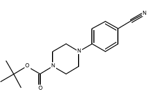 tert-Butyl 4-(4-cyanophenyl)piperazine-1-carboxylate, 186650-98-6, undefined, 