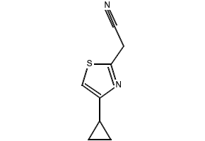 2-(4-Cyclopropylthiazol-2-yl)acetonitrile, 1028352-85-3, undefined, 