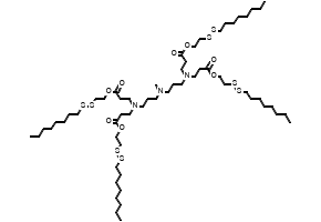 Tetrakis(2-(octyldisulfaneyl)ethyl) 3,3',3'',3'''-(((methylazanediyl)bis(propane-3,1-diyl))bis(azanetriyl))tetrapropionate