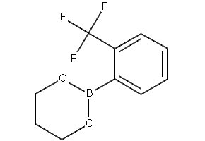 2-(2-(Trifluoromethyl)phenyl)-1,3,2-dioxaborinane, 1400664-00-7, undefined, 