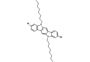 3,9-Dibromo-5,11-dioctyl-5,11-dihydroindolo[3,2-b]carbazole, 951307-27-0, undefined, 