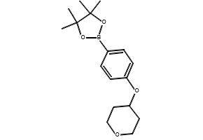 4,4,5,5-Tetramethyl-2-(4-((tetrahydro-2H-pyran-4-yl)oxy)phenyl)-1,3,2-dioxaborolane, 1416157-80-6, undefined, 