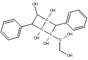 (1R,2R,4S)-2-((R)-1,2-Dihydroxyethyl)-3,6-diphenylbicyclo[2.2.0]hexane-1,2,4,5-tetraol, 2845120-26-3, undefined, 