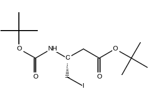 tert-Butyl (R)-3-((tert-butoxycarbonyl)amino)-4-iodobutanoate, 1059704-55-0, undefined, 