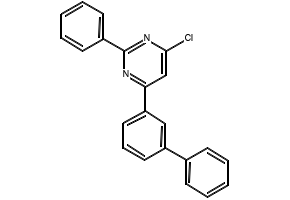 4-([1,1'-Biphenyl]-3-yl)-6-chloro-2-phenylpyrimidine, 1852465-76-9, undefined, 