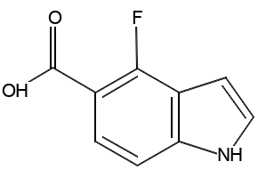 4-Fluoro-1H-indole-5-carboxylic acid, 908600-72-6, undefined, 