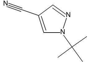 1-(tert-Butyl)-1H-pyrazole-4-carbonitrile, 149139-43-5, undefined, 