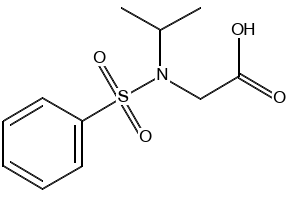 2-(N-Isopropylphenylsulfonamido)acetic acid, 1033194-55-6, undefined, 