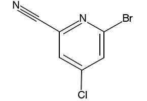 6-Bromo-4-chloropicolinonitrile, 1206248-51-2, undefined, 