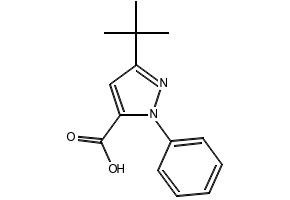 3-(tert-Butyl)-1-phenyl-1H-pyrazole-5-carboxylic acid, 93045-47-7, undefined, 
