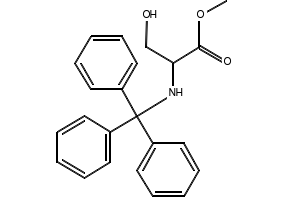 Methyl 3-hydroxy-2-(tritylamino)propanoate, 13515-76-9, undefined, 