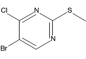 5-Bromo-4-chloro-2-(methylthio)pyrimidine, 63810-78-6, undefined, 