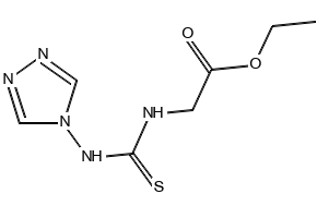 Ethyl ((4H-1,2,4-triazol-4-yl)carbamothioyl)glycinate, 439108-24-4, undefined, 