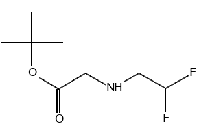 Tert-butyl (2,2-difluoroethyl)glycinate, 1488365-02-1, undefined, 