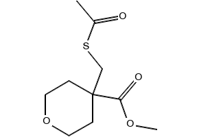 Methyl 4-((acetylthio)methyl)tetrahydro-2H-pyran-4-carboxylate, 235753-82-9, undefined, 