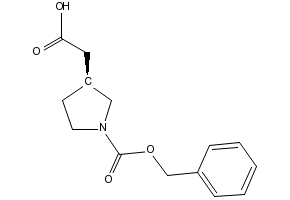 (S)-2-(1-((Benzyloxy)carbonyl)pyrrolidin-3-yl)acetic acid, 219560-29-9, undefined, 