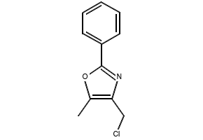 4-(Chloromethyl)-5-methyl-2-phenyl-1,3-oxazole, 103788-61-0, undefined, 