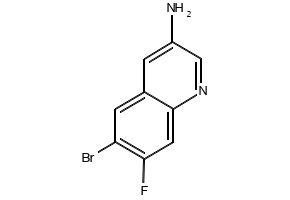 6-Bromo-7-fluoroquinolin-3-amine, 2092836-06-9, undefined, 