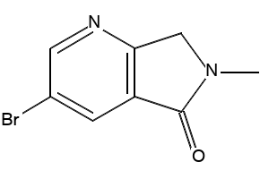 3-Bromo-6-methyl-6,7-dihydro-5H-pyrrolo[3,4-b]pyridin-5-one, 2097499-16-4, undefined, 