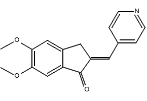5,6-Dimethoxy-2-(pyridin-4-ylmethylene)-2,3-dihydro-1H-inden-1-one, 4803-74-1, undefined, 