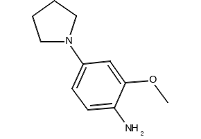 2-Methoxy-4-(pyrrolidin-1-yl)aniline, 143525-62-6, undefined, 