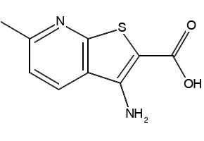 3-Amino-6-methylthieno[2,3-b]pyridine-2-carboxylic acid, 59488-60-7, undefined, 