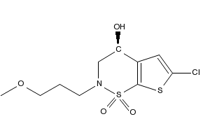 (S)-6-Chloro-4-hydroxy-2-(3-methoxypropyl)-3,4-dihydro-2H-thieno[3,2-e][1,2]thiazine 1,1-dioxide