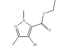 Ethyl 4-Bromo-1,3-dimethyl-1H-pyrazole-5-carboxylate, 5775-89-3, undefined, 