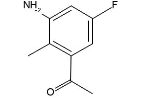 1-(3-Amino-5-fluoro-2-methylphenyl)ethanone, 2089292-11-3, undefined, 
