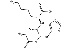 Glycyl-L-histidyl-L-lysine, 49557-75-7, undefined, 