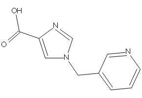 1-(Pyridin-3-ylmethyl)-1h-imidazole-4-carboxylic acid, 549888-22-4, undefined, 