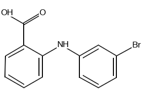 2-((3-Bromophenyl)amino)benzoic acid, 13278-39-2, undefined, 